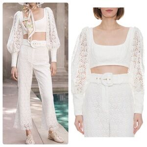 ZIMMERMANN Super Eight Lace Bodice